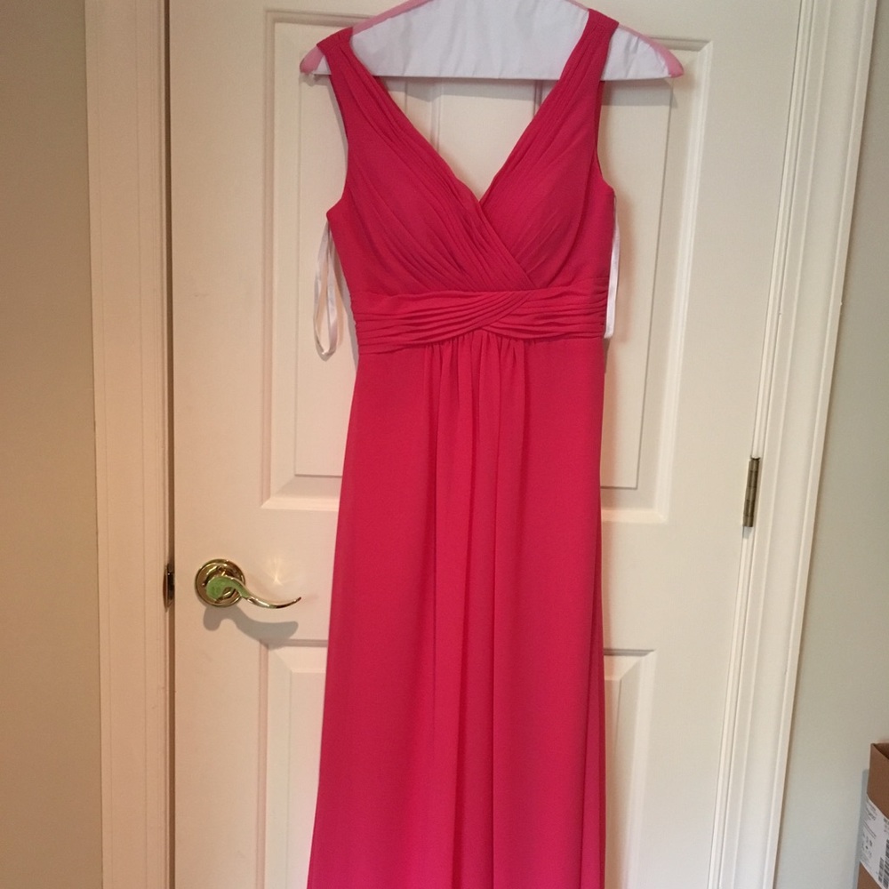 Watermelon Pink Formal Dress